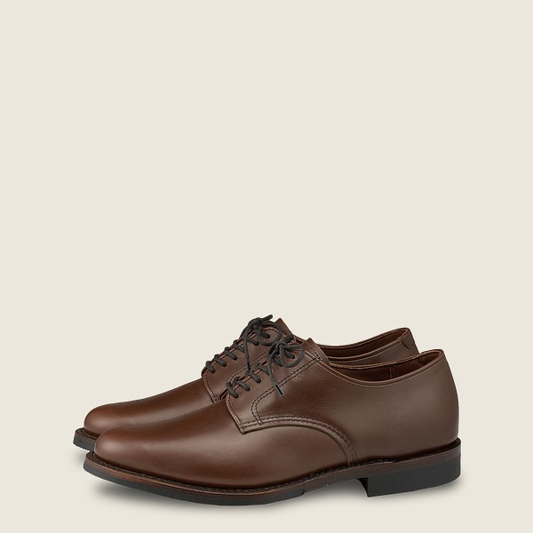 Red Wing Oxford Erkek - Williston - Featherstone Deri - Koyu Kahverengi - 26VPWCOIX